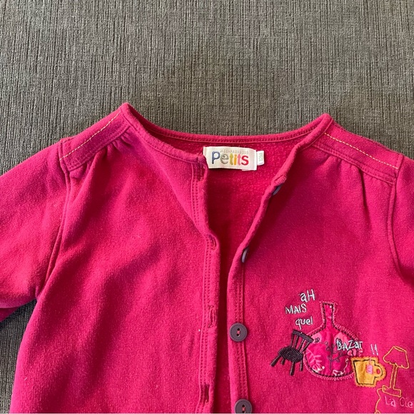 Les Compagnies des Petits 4-Piece Baby Outfit Set – 12M - Picture 10 of 15